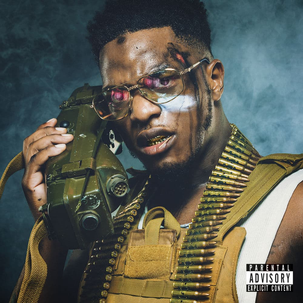 Pochette de l'album Commando de Niska (2017)